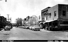 Main Street View Hoyts Restaurant Hardy Arkansas AR Reprint Postcard picture