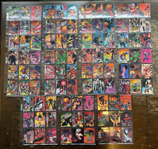WILDCATS 100 CARD COMPLETE BASE SET TRADING CARDS Jim Lee Uncanny X-Men Spawn picture