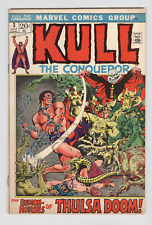 Kull: The Conqueror #3 July 1972 VG- Severin Art, Thulsa Doom picture