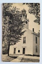 Greenfield NH New Hampshire Congregational Church & Town Hall 1950 Postcard A6 picture