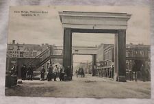 Postcard Hoist Bridge Peterboro Street Canastota New York RPPC 1910 picture
