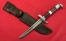 WW2 Theater Knife- USN NAVY SHEATH- FROM A BAYONET - PACIFIC GI MADE picture