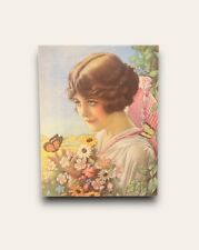 “Garden Of Love” Antique 1930s Print By Rolf Armstrong Flapper Pinup picture