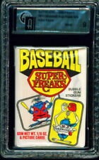 1973 Donruss BASEBALL SUPER FREAKS Unopened Sealed Wax Pack (MINT) GAI 9 picture