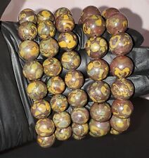 Fruit Jasper Bead Bracelet Crystal Jewellery Healing Minerals Chakra Meditation  picture