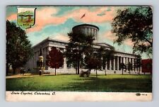 Columbus OH-Ohio, State Capitol, Antique, Vintage c1910 Souvenir Postcard picture
