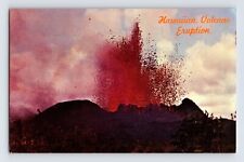 Postcard Hawaii HI Kapoho Volcanic Eruption 1960s Unposted Chrome picture