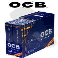 CARTINE OCB ULTIMATE KING SIZE SLIM LUNGHE FILTRI IN CARTA ROLLING PAPERS picture