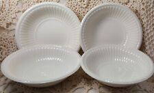 Vintage Wedgwood of Etruria & Barlaston EDME Coupe Cereal Bowl Cream X4 England picture