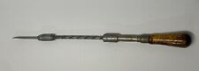 Vintage Yankee North Bros Mfg Co No 20-2 Push Pull Ratcheting Spiral Screwdriver picture