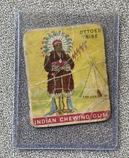 1931 Goudey Indian Gum Company Chief of the Ottoes Tribe #14 picture
