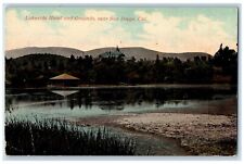 c1910 Lakeside Hotel Grounds River Lake  San Diego California Vintage Postcard picture