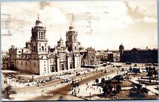 rppc postcard Catedral de Mexico  picture