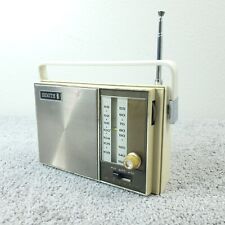 Zenith Royal Transistor Radio AM/FM 1960's Portable Vintage White Tested Works picture