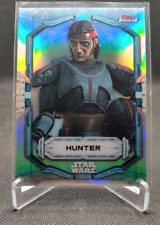2022 Finest Star Wars Refractor #49 Hunter Bad Batch trading card picture
