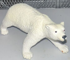 Polar Bear Vintage Safari Ltd 1997 Figurine Toy 5”Animal Lover Majestic Wildlife picture