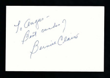 Bernice Claire signed autograph 4