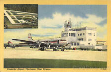 Charleston,WV Kanawha Airport West Virginia The S. Spencer Moore Co. Postcard picture