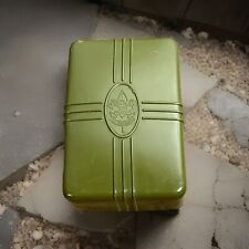 Boy Scouts of Amerca Soap Dish Box Plastic Green BSA picture