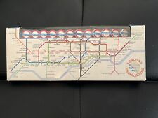 New Vintage Set Of 12 Souvenir Cocktail Sticks London Underground Station Names picture