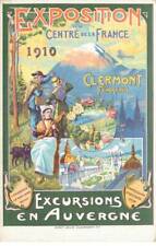 PUY DE DOME CLERMONT FERRAND Exposition Centre de la France 1910 (Map p picture