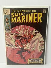 Prince Namor The Sub-Mariner #11 Marvel Comics 1969 Silver Age Comic Boarded picture