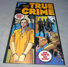 True Crime #1 John Gotti & Eileen Warmus Comic Book Eclipse Noir Comics 1993 picture