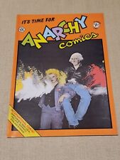 Anarchy Comics #2 1979 Last Gasp Eco-Funnies Jay Kinney Underground Comix  picture