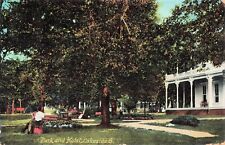 Park & Hotel, Lakeside, Ohio Vintage PC Posted 1908 picture