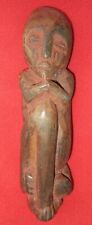Outstanding Old Congo Red Ochre Fetish Power Figure With Scarification picture