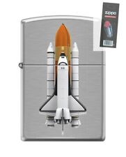 Zippo 82166 space shuttle spaceship rocket mars nasa Lighter + FLINT PACK picture