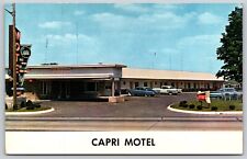 Postcard Capri Motel, West Springfield MA M188 picture