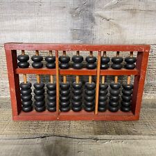 Vintage Abacus Wooden Educational Math Counter picture