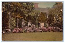 East Hampton Long Island NY Postcard John Howard Payne's Home Handcolored 1953 picture