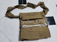 WW I British Army Canvas Gas Mask Bag MK V Small Backpack Expeditionary Force picture