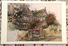 Berkeley California Grandma's Bed & Breakfast Inn Vintage Postcard Unused Signed picture