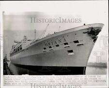 1962 Press Photo P&O Orient Lines' luxury liner 
