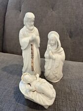 Nativity Lenox China Jewels Baby Jesus Mary Joseph Holy Family USA Porcelain picture
