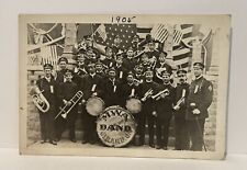 Rare RPPC Real Photo Postcard 1905 M.W.A. Band Girard, Ohio picture