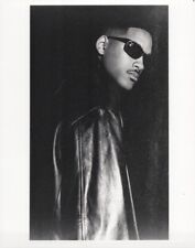 Will Smith cool pose in black leather jacket and sunglasses 8x10 inch photo picture