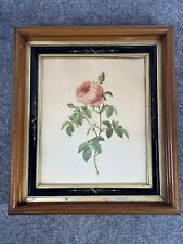 Antique Wood 14 X16 Eastlake Victorian Gold Gilt Deep Picture Frame Flower Print picture