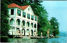 Postcard TOURIST ATTRACTION SCENE Spotford Lake New Hampshire NH 6/7 AK1914 picture