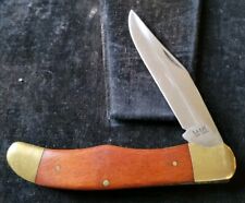 VTG RARE Ka-Bar Classic 1183 Liner Lock Single Blade Folding Hunter Pocket Knife picture