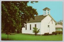 Postcard Restored One Room Schoolhouse Museum Grounds Sandusky Ohio picture