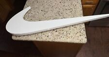 Nike Store Metal display swoosh sign White RARE 55” Long (A) picture