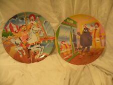 Lot 2 Vintage McDonalds 1993 Plastic Plates picture