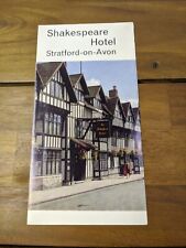Shakespeare Hotel Stratford On Avon Brochure picture