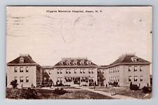 Olean NY-New York, Higgins Memorial Hospital, c1911 Antique Vintage Postcard picture