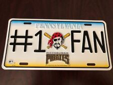 New #1 Pirate Fan License Plate picture