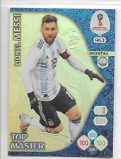 2018 Adrenalyn Russia Card - No. 463 - Argentina - Lionel Messi - Top Master picture